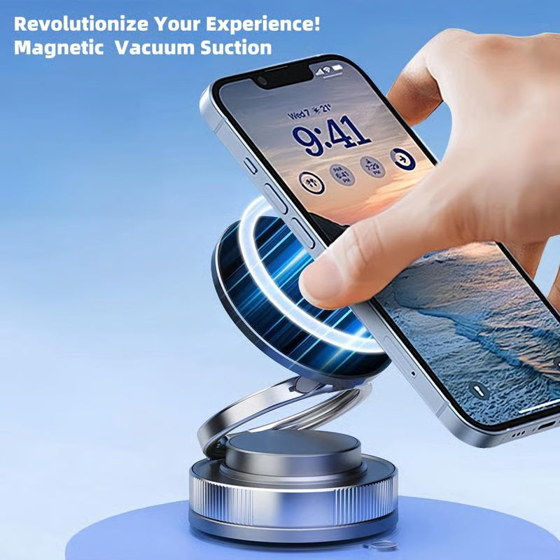 🔥Kup więcej, zaoszczędź więcej🔄360° Regulowany magnetyczny uchwyt próżniowy na telefon📱🚗
