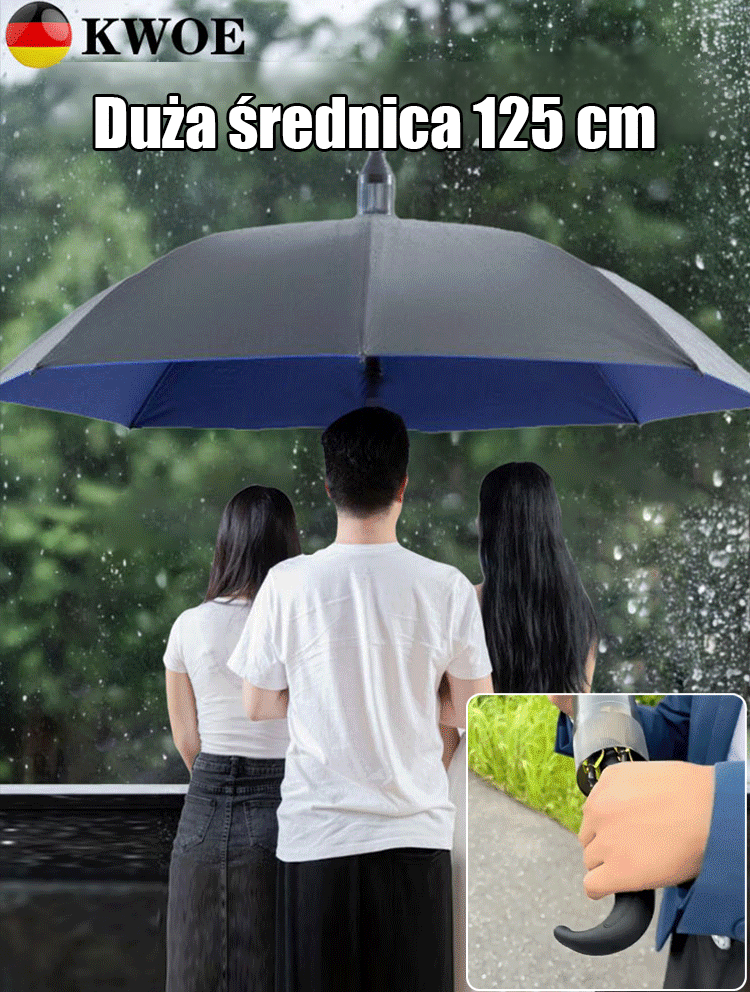【Rekomendowany przez IMIS】Samozwijający się piętrowy parasol odporny na sztorm