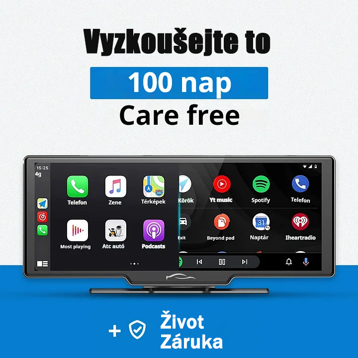 Inteligentny system audio i wideo w postaci tabletu samochodowego (model Pro MaxTM 2025).