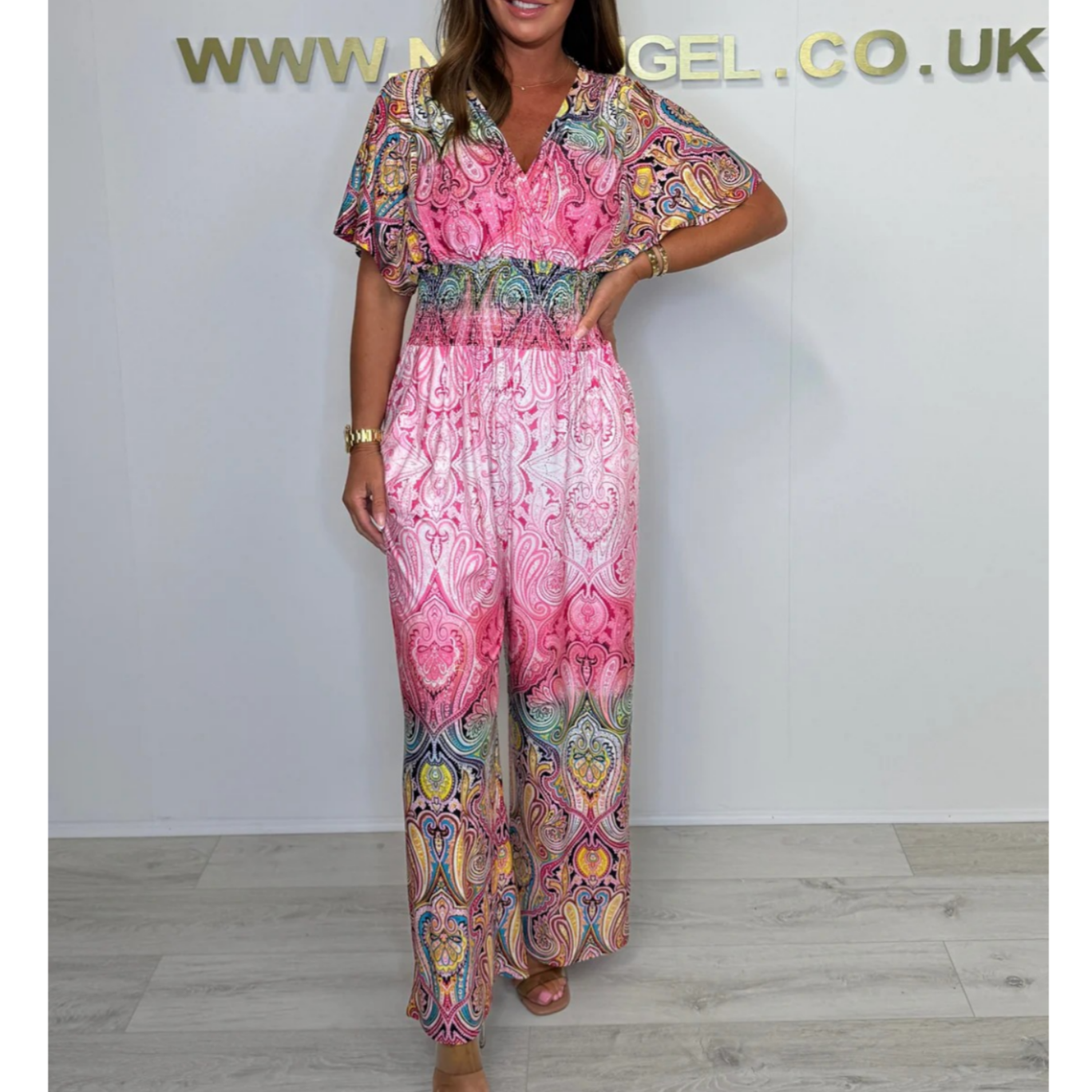 🌷Szeroki kombinezon w stylu boho