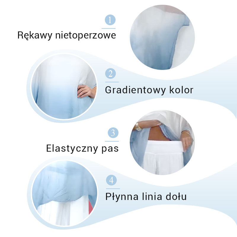 Elegancki damski komplet dwuczęściowy