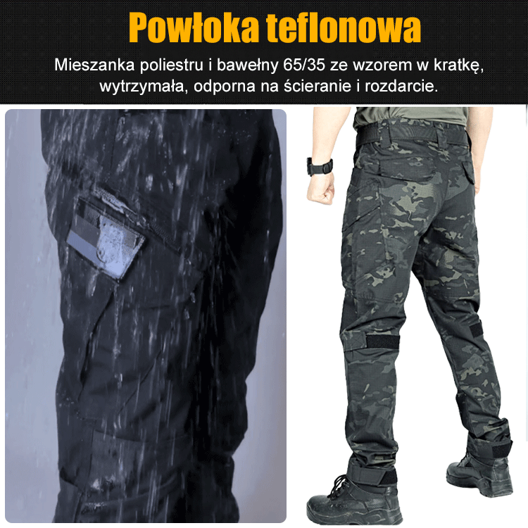 Nowe spodnie taktyczne IX6 Raider dla mężczyzn