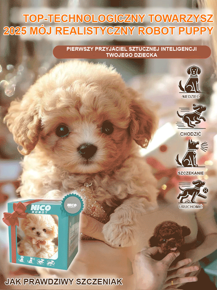 Gorąco sprzedając mojego realistycznego szczeniaka robota mój robot szczeniak krótka pluszowa lalka