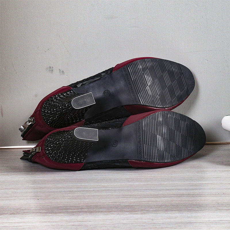 Eleganckie Letnie Damskie Koronkowe Szpilki