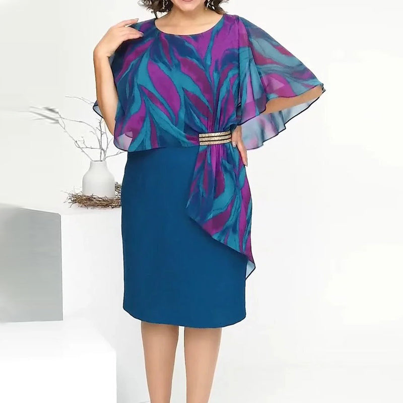 💝Elegancka damska sukienka z szyfonu